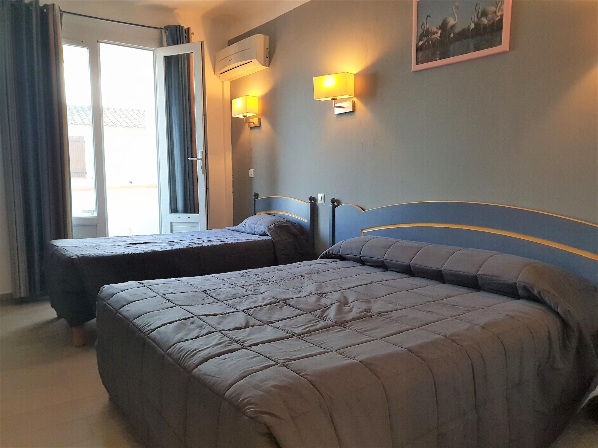 Hotel Les Palmiers En Camargue Saintes-Maries-de-la-Mer Dış mekan fotoğraf