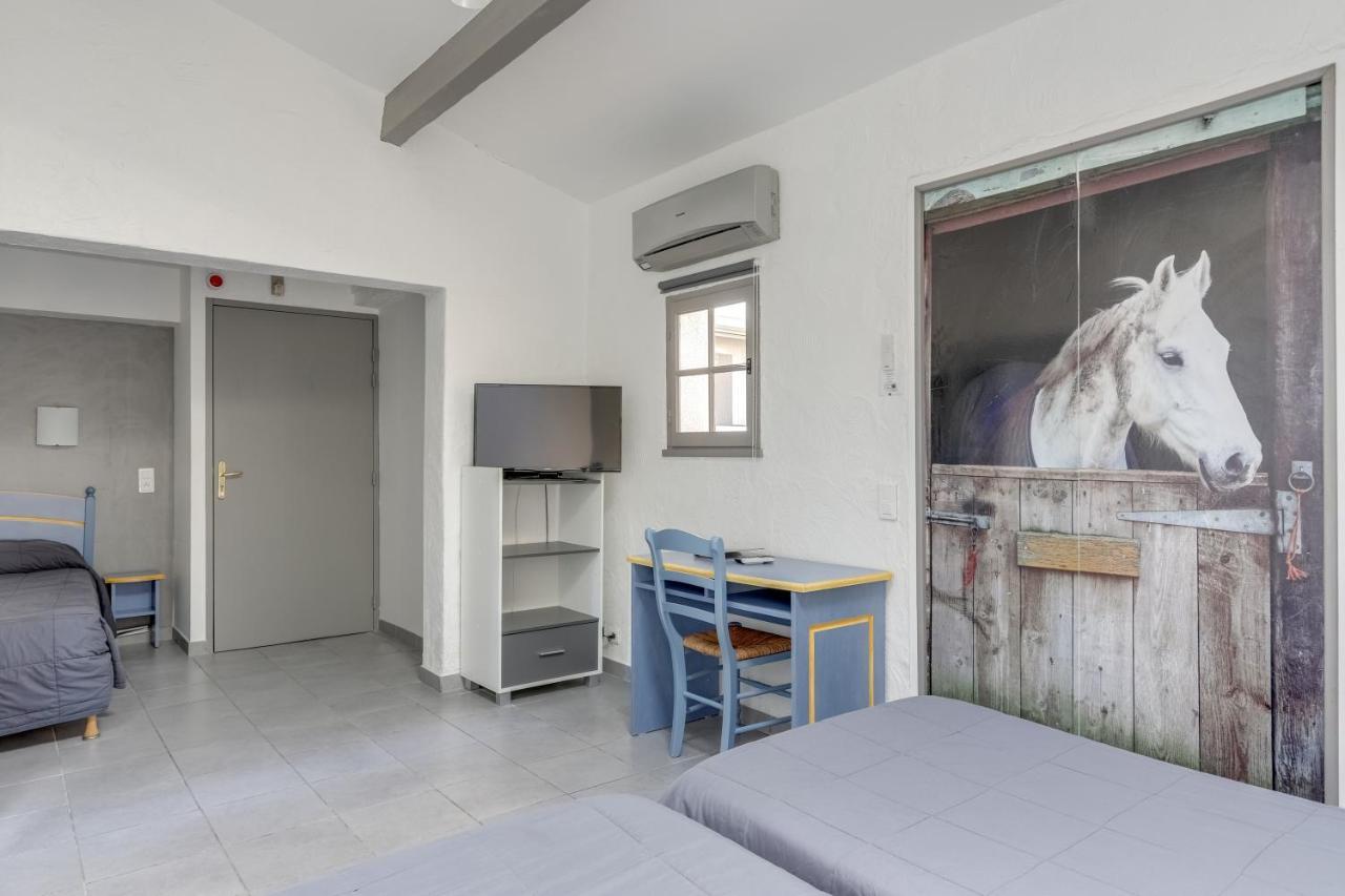 Hotel Les Palmiers En Camargue Saintes-Maries-de-la-Mer Dış mekan fotoğraf