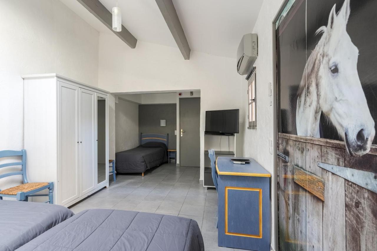 Hotel Les Palmiers En Camargue Saintes-Maries-de-la-Mer Dış mekan fotoğraf
