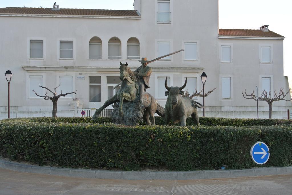 Hotel Les Palmiers En Camargue Saintes-Maries-de-la-Mer Dış mekan fotoğraf